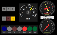 Display für Desiro-Hardware-Nachbildung