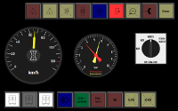 Display für GTW-Hardware-Nachbildung